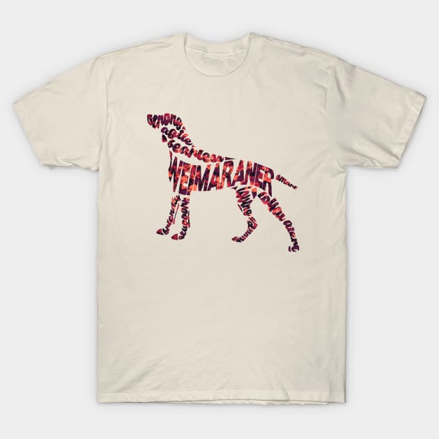 Weimaraner T-Shirt by inspirowl